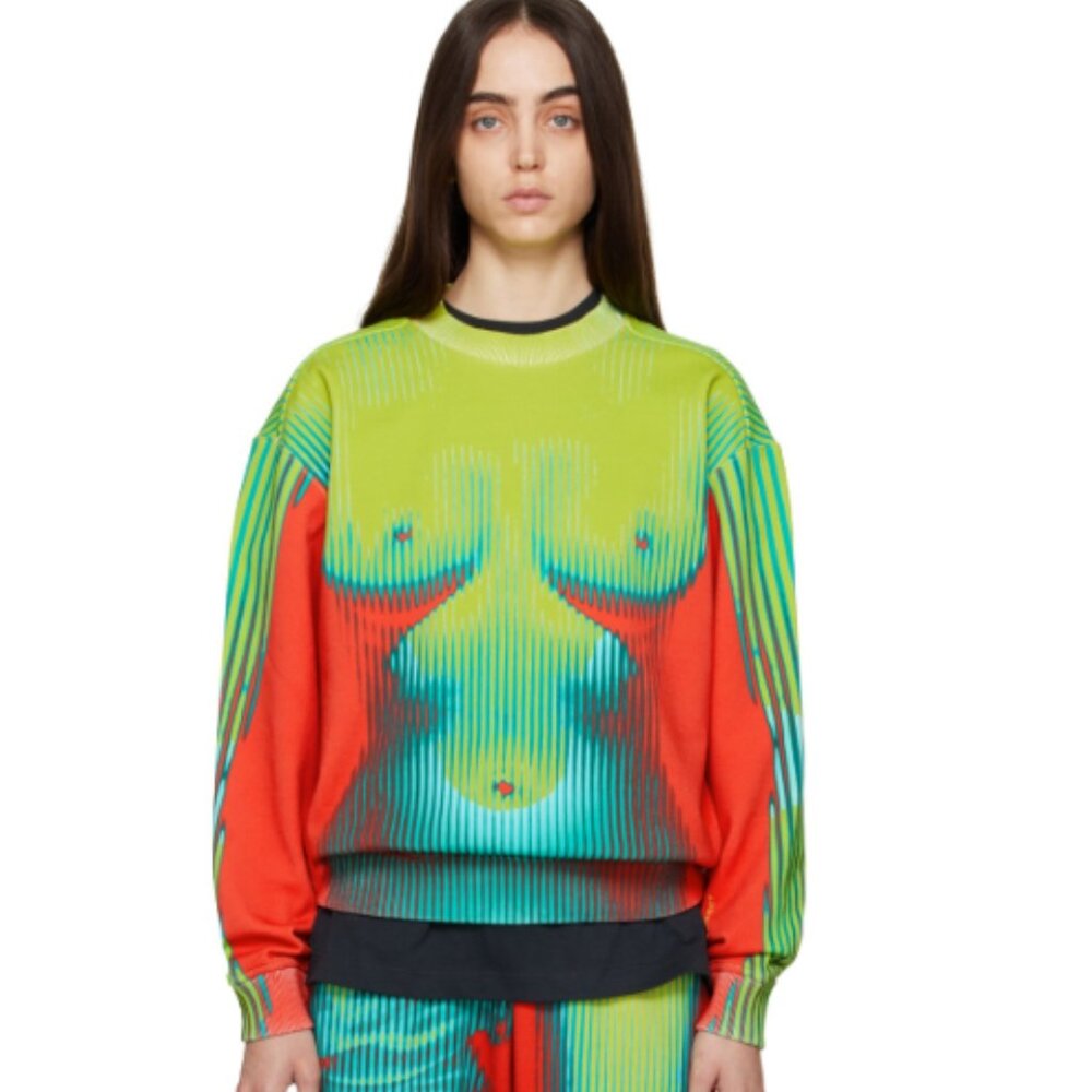 Jean Paul Gaultier x Y/Project Multicolor Body Morph Sweatshirt